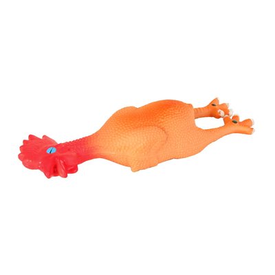 Игрушка для собак Trixie Курица с пищалкой 23 см (латекс)