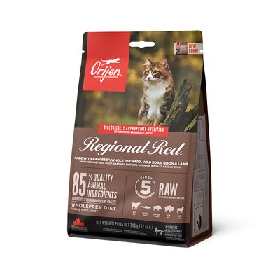 ORIJEN Regional Red Cat Сухой корм для кошек и котят всех пород 0,34 кг