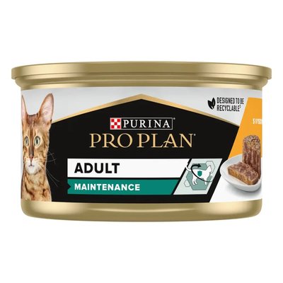 Pro Plan Adult Chicken - Вологий корм для котів з куркою 85 г