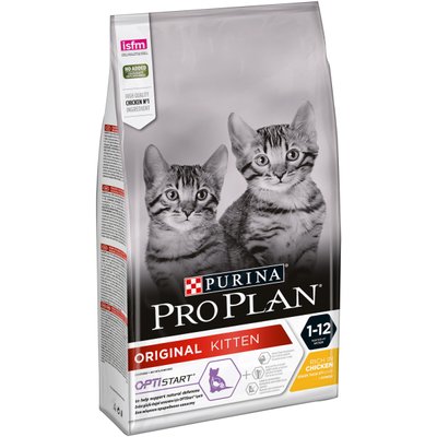 ProPlan Cat ORIGINAL Kitten - Сухий корм для кошенят з куркою 10 кг