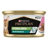 Pro Plan Sterilised - Влажный корм для стерилизованных кошек с лососем 85 г