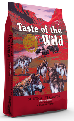 Taste of the Wild Southwest Canyon Canine Formula Сухой корм для собак всех пород и стадий жизни 12,2 кг