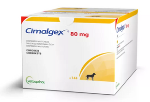 Сималджекс 80 мг (Cimalgex) противовоспалительный препарат для собак - Vetoquinol, 16 таблеток