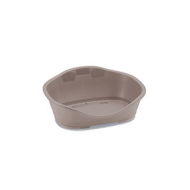 StefanPlast Лежак пластиковый Sleeper 1 (коричнево-розовий) 57*42*25 см