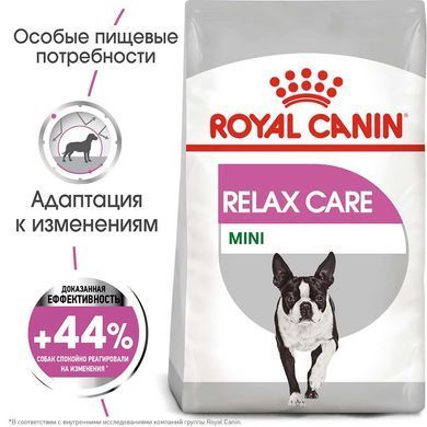 Сухий корм Royal Canin Mini Relax Care з заспокійливою дією для собак дрібних порід, 1 кг