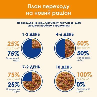 Cat Chow Adult Кусочки в желе с лососем и зеленой фасолью 85 г