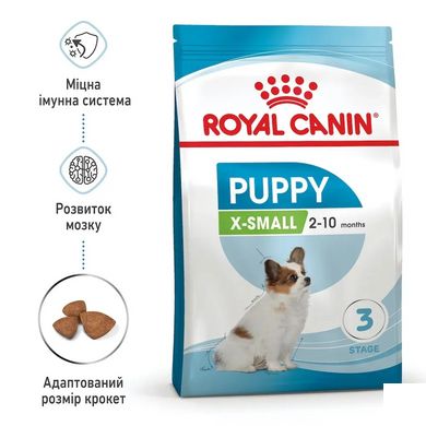 Royal Canin (Роял Канин) X-SMALL PUPPY Cухой корм для щенков очень мелких пород 1,5 кг