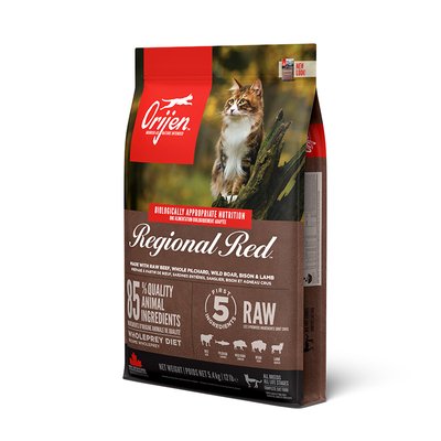 ORIJEN Regional Red Cat Сухий корм для кішок і кошенят всіх порід 5,4 кг