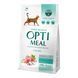 Optimeal Sterilised - Сухий корм для котів 700 г (індичка та овес)
