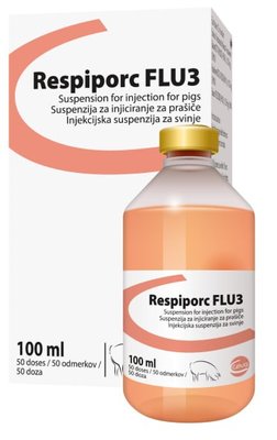 CEVA RESPIPORC FLU 3 Респипорк ФЛЮ 3 вакцина для свиней 50 мл