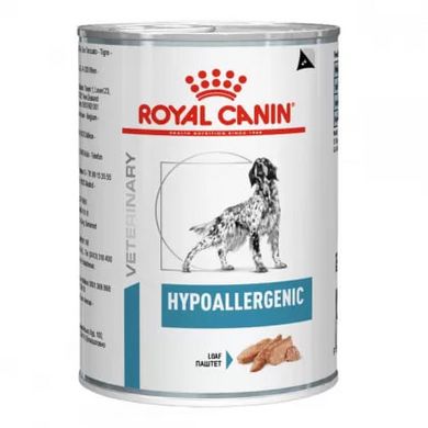 Royal Canin (Роял Канин) HYPOALLERGENIC CANINE Влажный диетический корм для собак при аллергии 400 г