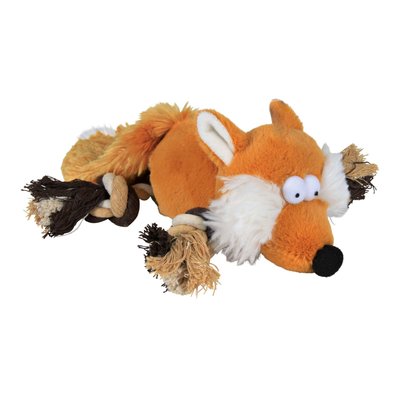 Іграшка для собак Trixie Лисиця з пискавкою 34 см (плюш)