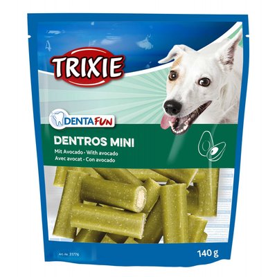Лакомство для собак Trixie Denta Fun Dentros Mini 140 г (авокадо)