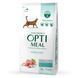 Optimeal Sterilised - Сухий корм для котів 1,5 кг (індичка та овес)