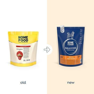 Home Food Nutritive Balanced Formula М&rsquo;ясне асорті &ndash; корм для дорослих собак малих порід 0,3 кг