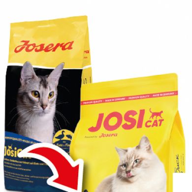 JosiCat Crispy Duck сухой корм для кошек (ЙозиКет Криспи Дак с уткой) 7*650 г