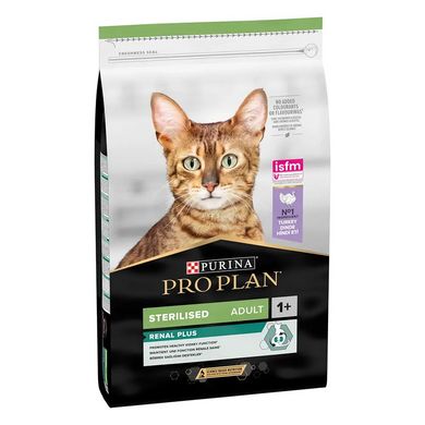 ProPlan Cat Sterilised Adult - Сухий корм для стерилізованих кішок і кастрованих котів з індичкою 10 кг