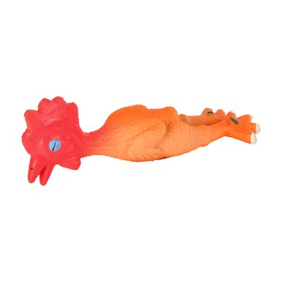 Игрушка для собак Trixie Цыплёнок с пищалкой 15 см (латекс)