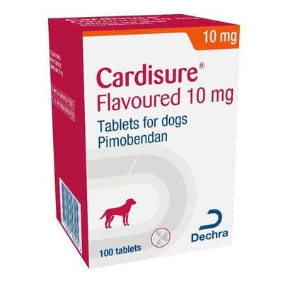 Cardisure (Кардішур) таблетки для собак при серцевій недостатності 10 мг/10 табл.