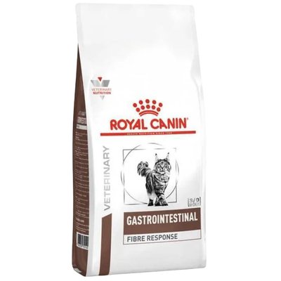 Royal Canin (Роял Канин) Gastrointestinal Fibre Response Сухой полнорационный корм с повышенным содержанием клетчатки для кошек при запорах 4 кг