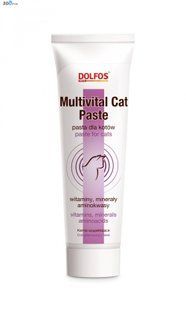Dolfos Multivital Cat Paste (Паста Мультивитал Кэт) витамины для кошек