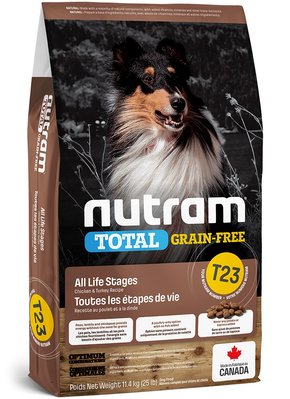 NUTRAM Total GF Turkey & Chiken холистик корм для собак БЕЗ ЗЛАКОВ с индейкой и курицей 2 кг