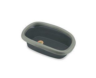 StefanPlast Туалет Sprint 10 Green Line для кішок сіро-зелений 43*31*14 см