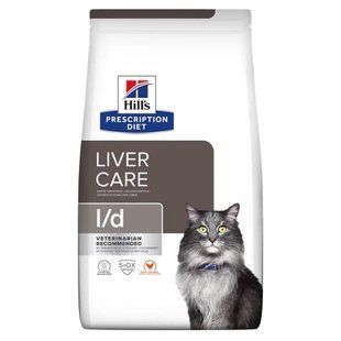 Hill&rsquo;s Prescription Diet l/d - Сухий корм для котів з куркою 1,5 кг