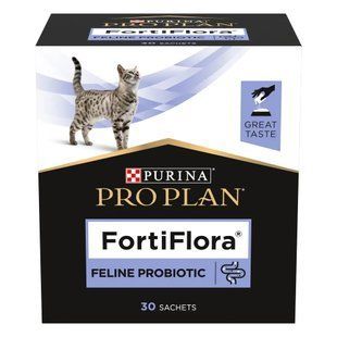 ProPlan Fortiflora - Пробіотик для котів підтримка мікрофлори шлунково-кишкового тракту 30шт*1 г