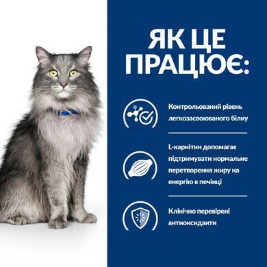 Hill&rsquo;s Prescription Diet l/d - Сухий корм для котів з куркою 1,5 кг