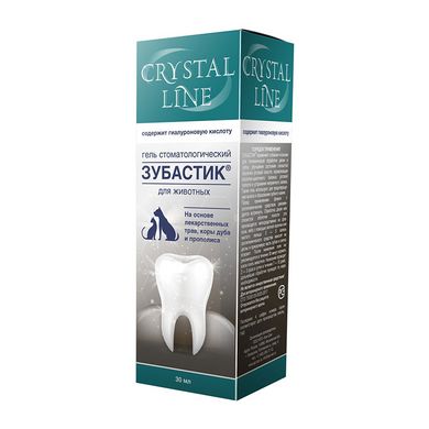 ЗУБАСТИК Crystal Line гель стоматологічний, 30 мл