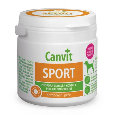 Сanvit Sport for Dogs Вітамінна добавка для зміцнення здоров'я для собак, 230 г