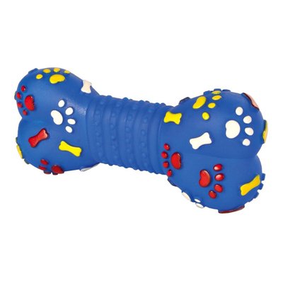 Игрушка для собак Trixie Кость с пищалкой 15 см (винил, цвета в ассортименте)