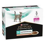 Purina Pro Plan Veterinary Diets EN - Влажный корм пауч для кошек при заболеваниях желудочно-кишечного тракта с лососем 85 г, упаковка