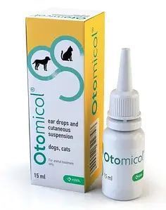 Otomicol (Отомикол) ушные капли для собак и кошек 15 мл