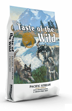 Taste of the Wild Pacific Stream Puppy Formula with smoked salmon Сухой корм для щенков всех пород 2 кг