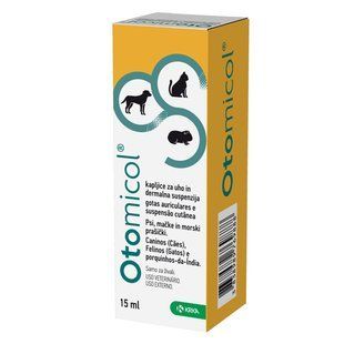 Otomicol (Отомикол) ушные капли для собак и кошек 15 мл