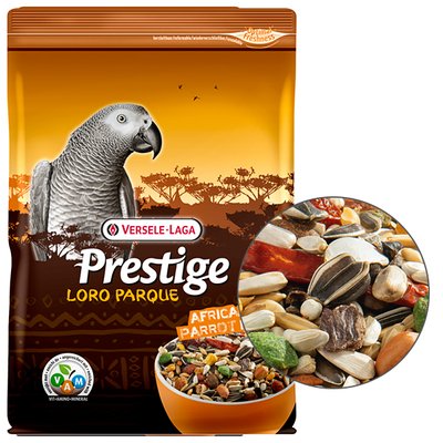 Versele-Laga Prestige Loro Parque African Parrot Mix корм для середніх та великих африканських папуг, 1 кг