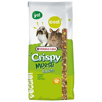 Versele-Laga Crispy Muesli Rabbits Cuni Верселя-лага кріспі МЮСЛІ КРОЛИК корм для карликових кроликів, 20 кг