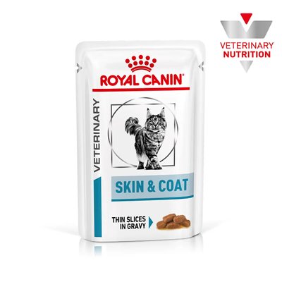 Royal Canin (Роял Канін) SKIN&COAT CAT Вологий дієтичний корм для кішок при дерматозі та випадіння шерсті