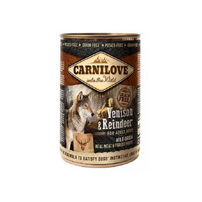 Carnilove Venison & Reindeer Вологий корм для собак 400 г (оленина)