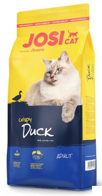 JosiCat Crispy Duck сухий корм для котів (ЙозіКет Кріспі Дак з качкою) 10 кг
