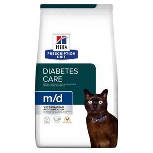 Hill&rsquo;s Prescription Diet m/d - Сухий корм для котів з куркою 1,5 кг
