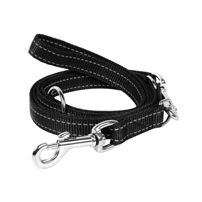 Collar Поводок-перестежка DOG Extreme нейлон двойной