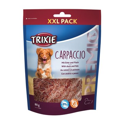 Ласощі для собак Trixie PREMIO Carpaccio 80 г (качка і риба)