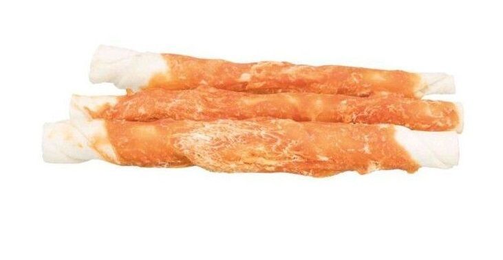 Ласощі для собак Trixie Паличка для чищення зубів Denta Fun з куркою 17 см, 45 г / 1 шт
