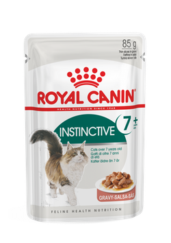 Royal Canin (Роял Канин) INSTINCTIVE +7 GRAVY Влажный корм для кошек в соусе
