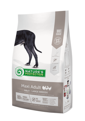 Nature’s Protection Maxi Adult Large Breeds – корм для взрослых собак больших пород 4 кг