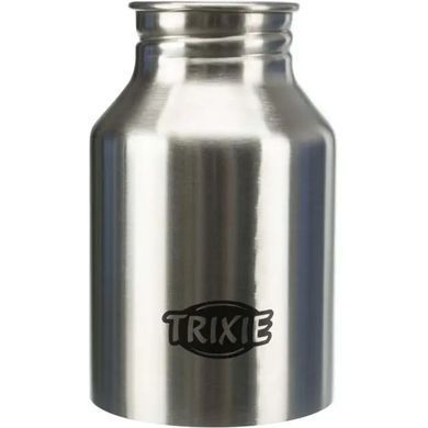 Trixie Пляшка дорожня з мискою для собак 300 мл (червона, чорна)