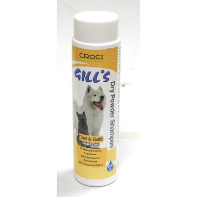 Croci Сухий шампунь GILL'S для собак та котів універсальний, 200 г